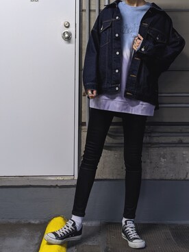 maichinさんの（MOUSSY | マウジー）を使ったコーディネート