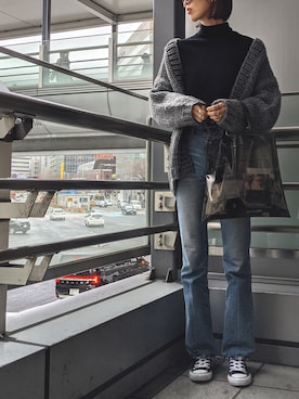 maichinさん（レディース・178cm）の冬コーディネート