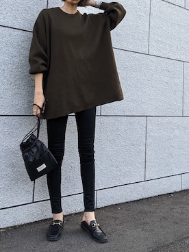 maichinさん（レディース・178cm）の秋コーディネート