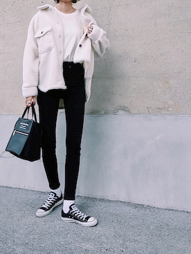 maichinさん（レディース・178cm）の秋コーディネート