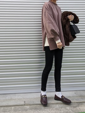 maichinさん（レディース・178cm）の冬コーディネート