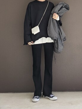 maichinさん（レディース・178cm）の冬コーディネート