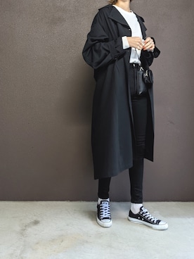 「Libra Cue（リブラ キュー）のアイテム（ジャケット/アウター）」を使った、maichinさん（レディース・178cm）の冬コーディネート