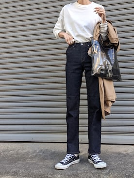 maichinさん（レディース・178cm）の冬コーディネート