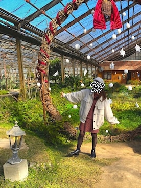 「ゆるニット」｜「アイテム（ブーティ）」を使った、sakako.*･ﾟさん（レディース・154cm）の冬コーディネート