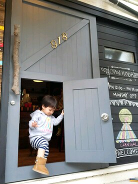 「CARNIVALのアイテム」を使った、kenpiiiさん（キッズ・90cm）の冬コーディネート