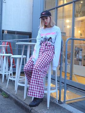 瀬戸あゆみさん（レディース・152cm）の冬コーディネート