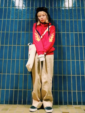 瀬戸あゆみさん（レディース・152cm）の春コーディネート