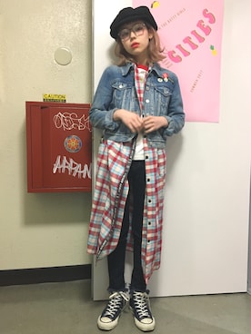 瀬戸あゆみさん(レディース・152cm)の春コーディネート