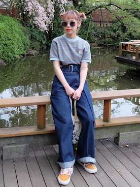 瀬戸あゆみさん(レディース・152cm)の春コーディネート