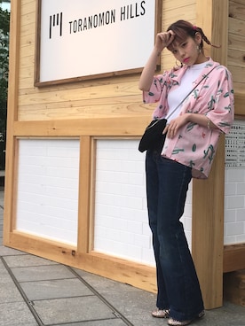 瀬戸あゆみさん（レディース・152cm）の夏コーディネート