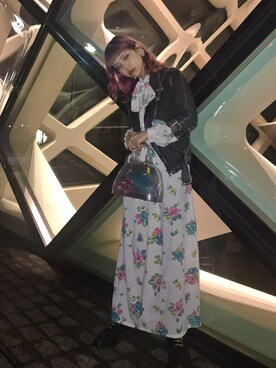 「atmos/atmos girls（アトモスアトモスガール）のDr.Martens 1490 10HOLE BOOTS [ドクターマーチン 1490 10ホール　ブーツ]（ブーツ）」を使った、瀬戸あゆみさん（レディース・152cm）の夏コーディネート