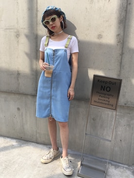 瀬戸あゆみさん（レディース・152cm）の夏コーディネート