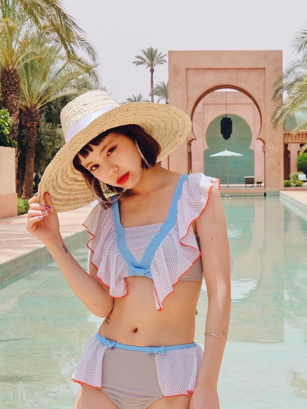 瀬戸あゆみさんの「CARMEN BIKINI（PAMEO POSE）」を使ったコーディネート