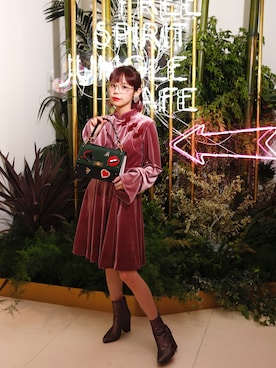 瀬戸あゆみさん（レディース・152cm）の秋コーディネート