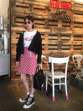 瀬戸あゆみさん（レディース・152cm）の秋コーディネート