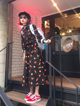 瀬戸あゆみさん（レディース・152cm）の秋コーディネート