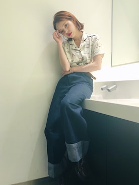 瀬戸あゆみさん（レディース・152cm）の春コーディネート