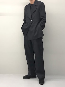「order」｜遠藤　慎吾さん（メンズ・175cm）の冬コーディネート