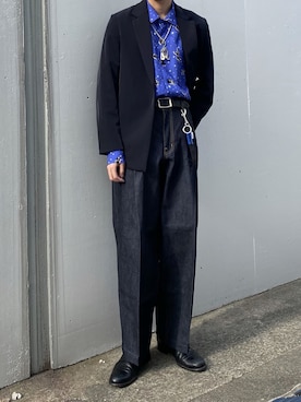 「KAIKO（カイコー）のアイテム（ジャケット/アウター）」を使った、遠藤　慎吾さん（メンズ・174cm）の冬コーディネート