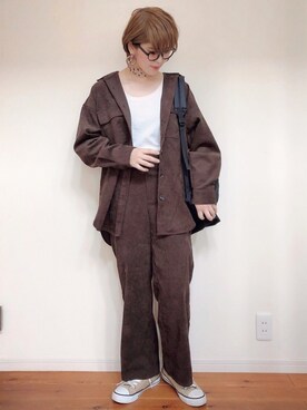 ゆりあのこあらさん（レディース・158cm）の秋コーディネート