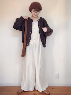 ゆりあのこあらさん（レディース・158cm）の秋コーディネート