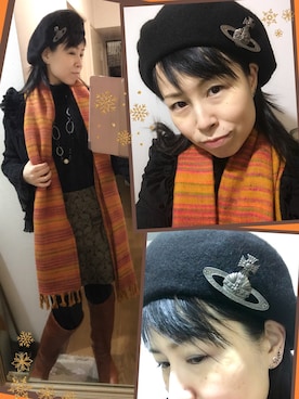 「ESPRIT（エスプリ）のアイテム（ブーツ）」を使った、yuririn0410さん（レディース・156cm）の冬コーディネート