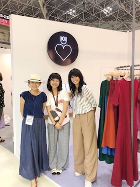 「アイテム（マタニティウェア/グッズ、グレー系）」を使った、Gochui-280日間の妊娠期間のために誕生したマタニティブランドさん（レディース・165cm）の夏コーディネート