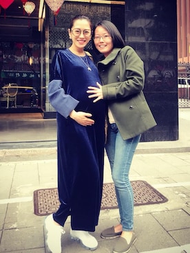 Gochui-280日間の妊娠期間のために誕生したマタニティブランドさんのコーディネート