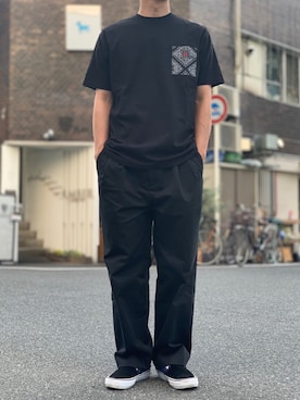 「Gramicci（グラミチ）のアイテム（トップス）」を使った、rossomikiさん（メンズ・173cm）の春コーディネート