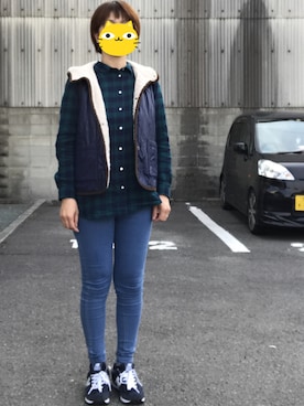 「3can4on（サンカンシオン）のアイテム（ジャケット/アウター）」を使った、TwoUmbrellaさん（レディース・167cm）の春コーディネート