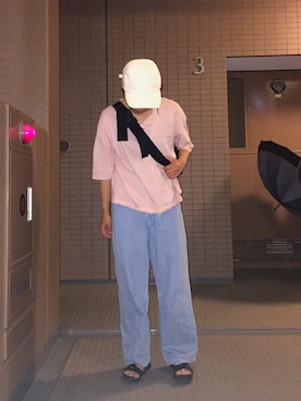 「HONEY（ハニー）のアイテム」を使った、mokoさん（レディース・158cm）の夏コーディネート