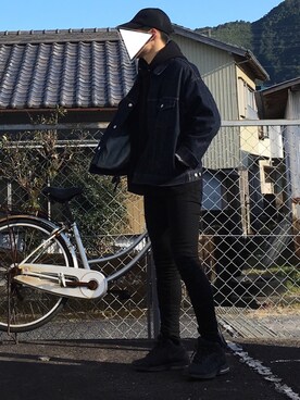 「BEAUTY&YOUTH UNITED ARROWS」｜「アイテム（デニムジャケット）」を使った、yukiさん（メンズ・175cm）の冬コーディネート
