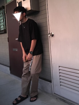 「タバコ」｜「アイテム（腕時計）」を使った、yukiさん（メンズ・175cm）の夏コーディネート