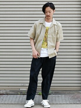 安本さん（メンズ・170cm）の春コーディネート