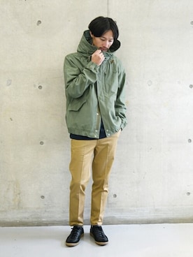 安本さん（メンズ・170cm）の冬コーディネート