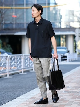 安本さん（メンズ・170cm）の春コーディネート