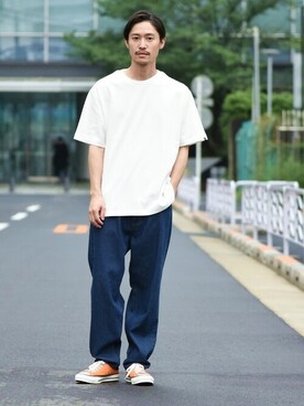 安本さん（メンズ・170cm）の夏コーディネート