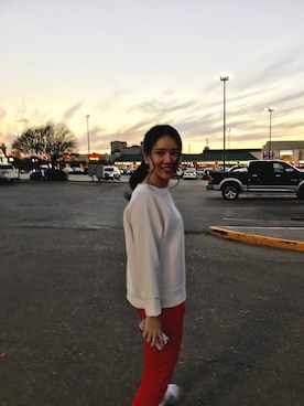 「NAMELESS（ネームレス）のアイテム」を使った、MoMoさん（レディース・160cm）の冬コーディネート