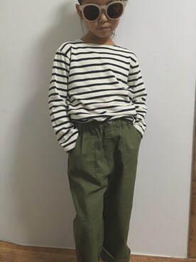 みみみさん（キッズ・120cm）の秋コーディネート