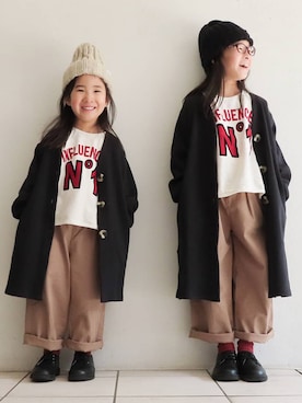 Mさん（キッズ・120cm）の冬コーディネート