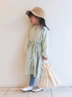 「on the day（オンザデイ）のアイテム」を使った、Mさん（キッズ・110cm）の春コーディネート