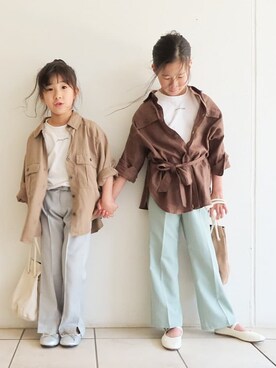 Mさん（キッズ・120cm）の春コーディネート