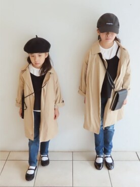 Mさん(キッズ・120cm)の春コーディネート