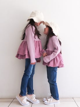 Mさん(キッズ・125cm)の秋コーディネート