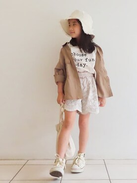 Mさん（キッズ・120cm）の春コーディネート