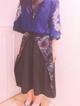 「iS ScoLar（イズスカラー）のアイテム」を使った、スカラーあべのソラハ店さん（レディース・162cm）の夏コーディネート