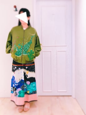 「ScoLar（スカラー）のアイテム（ジャケット/アウター）」を使った、スカラーあべのソラハ店さん（レディース・160cm）の夏コーディネート