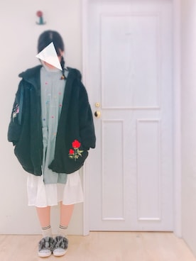 「ScoLar（スカラー）のアイテム（ジャケット/アウター）」を使った、スカラーあべのソラハ店さん（レディース・161cm）の秋コーディネート