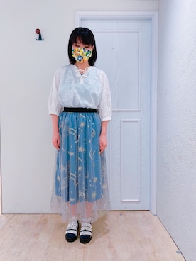「ScoLar（スカラー）のアイテム」を使った、スカラーあべのソラハ店さん（レディース・160cm）の春コーディネート